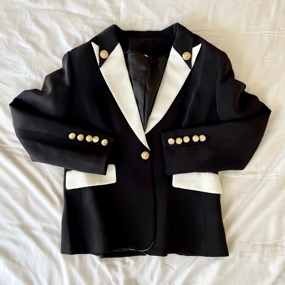 Love|Labels Jackets & Blazers - Love | Labels Blazer — Black & White, M